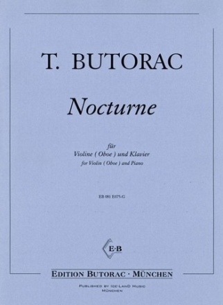 Butorac Tomislav Nocturne Violine und Klavier