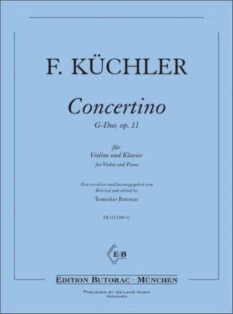 Concertino G-Dur op.11 fr Violine und Klavier