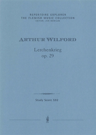 Wilford, Arthur Lerchenkrieg: musikalische melodramatische Scene fr Frauenchor (mit 3 Solostimmen), Bass-Solo, Baryton-Solo und Deklam