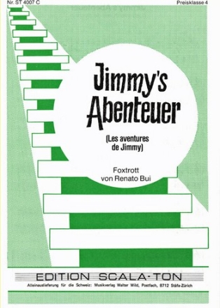 Renato Bui Jimmy's Abenteuer Akkordeonorchester / Einzelausgabe 1. Akkordeon (Solo)