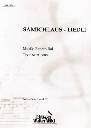 Renato Bui Samichlaus-Liedli Einzelausgabe Akkordeon