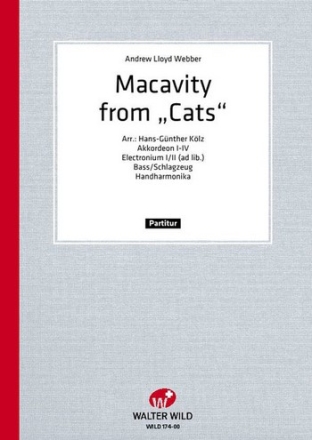 A.L.Webber / arr. H.G.Klz Macavity (aus 'Cats' Akkordeon-Orchester Partitur