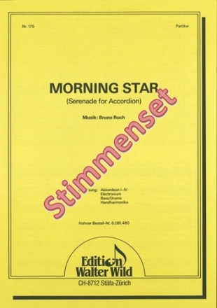 Bruno Ruch Morning Star Akkordeon-Orchester Stimmen-Set