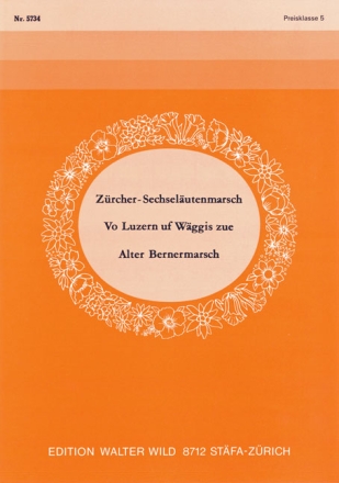 Trad./arr.Walter Wild Bernermasch Einzelausgabe Akkordeon