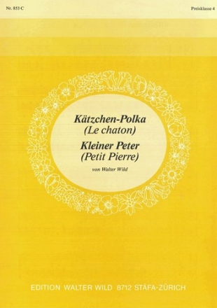 Walter Wild Ktzchen Polka Einzelausgabe Akkordeon