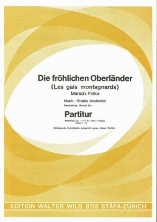 R.Manfredini / arr. R.Bui Die frhlichen Oberlnder Akkordeon-Orchester Partitur