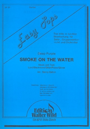 Smoke on the Water fr Akkordeonorchester Partitur