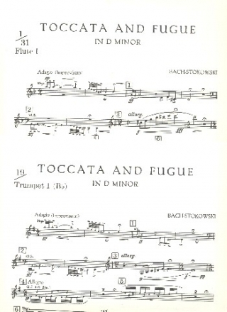 Toccata and Fugue d minor BWV565 for orchestra harmony