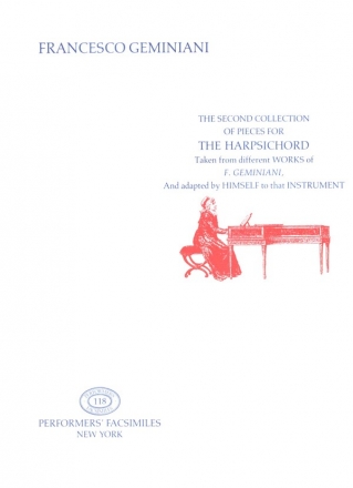 The Second Collection of Pieces  for Harpsichord Faksimile