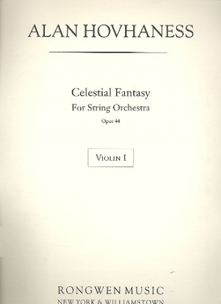 Celestial Fantasy op.44 for string orchestra parts (4-4-3-2-2)