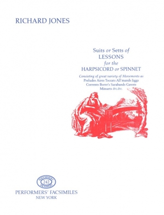 Suits or Setts of Lessons for the Harpsichord or Spinnet Facsimile