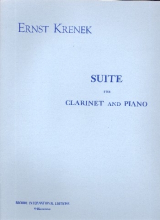 Suite for clarinet and piano