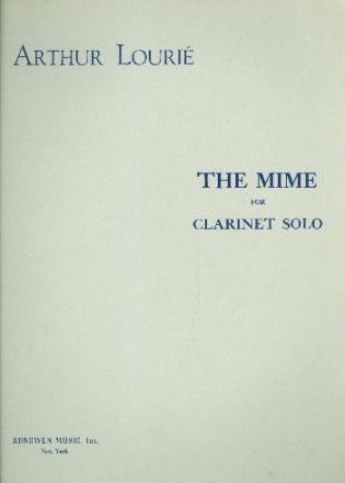 The Mime for clarinet