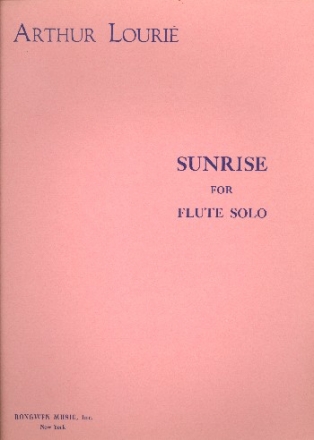 Sunrise for flute