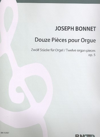 12 Pices op.5 fr Orgel