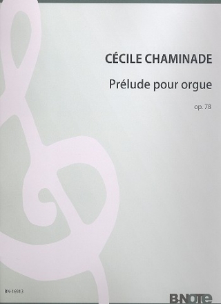 Prlude op.78 pour orgue