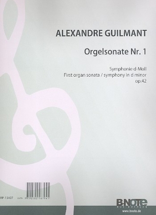 Sonate d-Moll Nr.1 op.42 fr Orgel