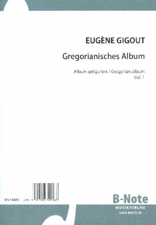 Gregorianisches Album Band 1 fr Orgel (manualiter) (Klavier/Cembalo)