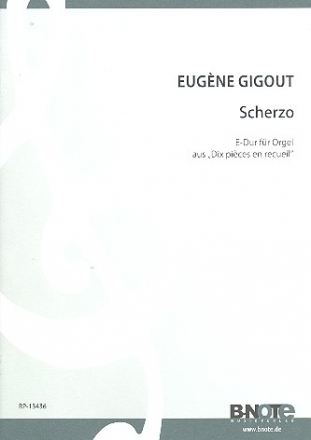 Scherzo E-Dur fr Orgel