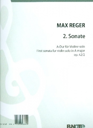 Sonate A-Dur Nr.2 op.42/2 fr Violine