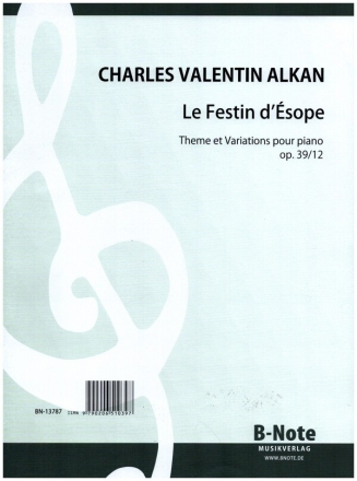 Le festin d'sope op.39,12 fr Klavier