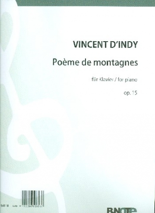 Pome des montagnes op.15 fr Klavier