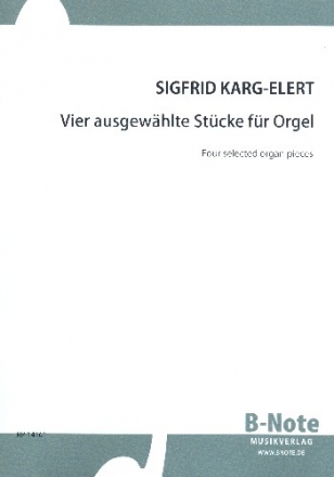 4 ausgewhlte Stcke fr Orgel