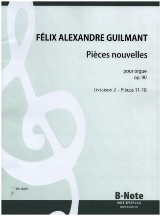 Pices nouvelles op.90 vol.2 (nos.2-18) pour orgue Reprint