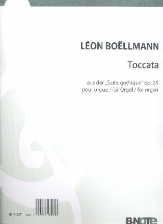 Toccata c-Moll op.25,4 fr Orgel