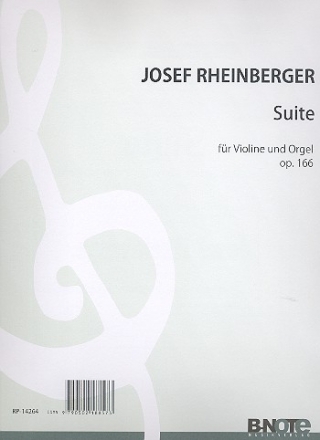 Suite c-Moll op.166 fr Violine und Orgel