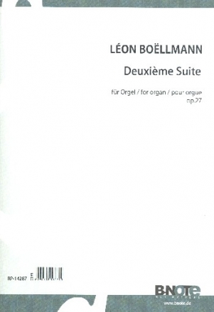 Suite Nr.2 op.27 fr Orgel