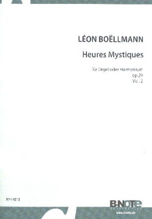 Heures mystiques op.29 Heft 2 fr Orgel manualiter