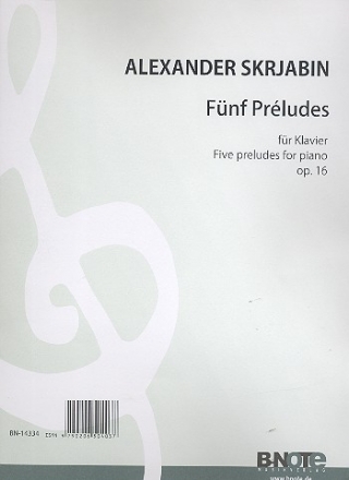 5 Prludes op.16 fr Klavier