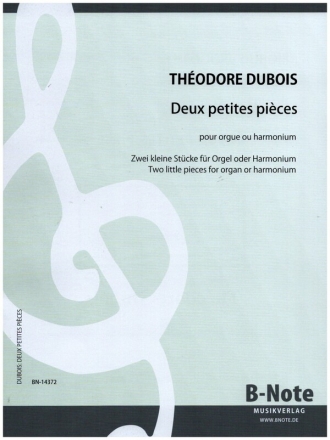 2 petites Pices pour orgue ou harmonium