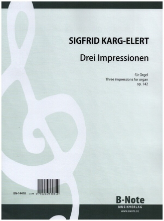 3 Impressionen op.142 fr Orgel