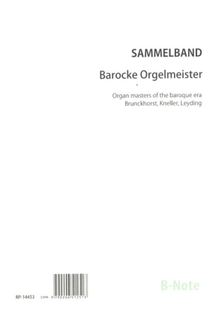 Barocke Orgelmeister fr Orgel