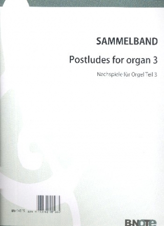 Postludes vol.3 for organ