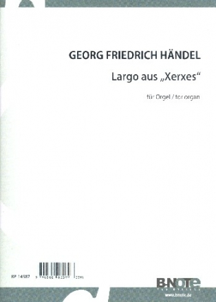 Largo aus Xerxes fr Orgel