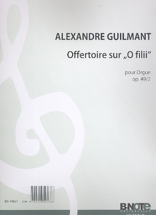 Offertoire sur O filii op.49,2 fr Orgel