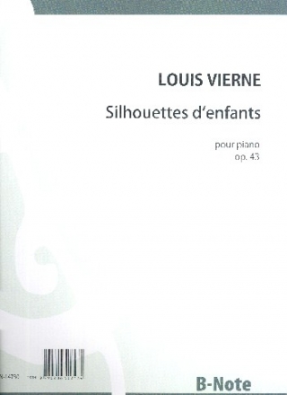 Silhouettes d'enfants op.43 fr Klavier