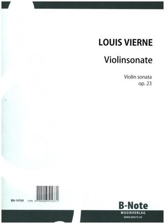 Violinsonate op.23 fr Violine und Klavier