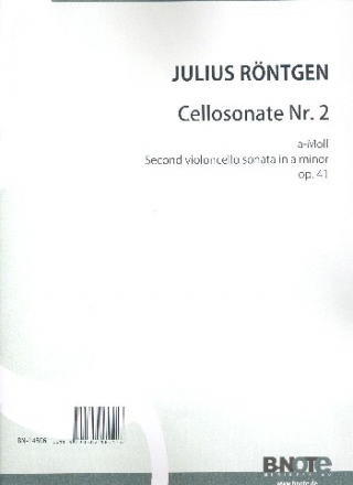 Sonate a-Moll Nr.2 op.41 fr Violoncello und Klavier