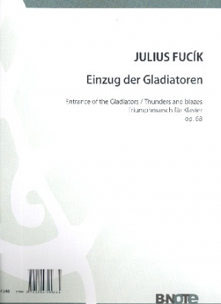 Einzug der Gladiatoren op.68 fr Klavier