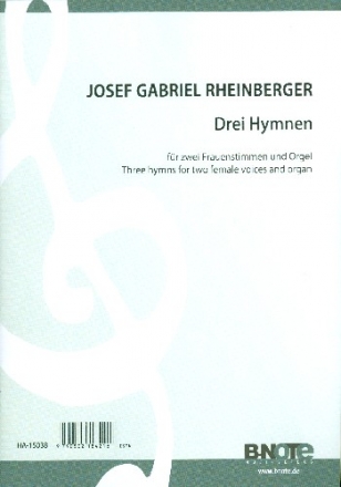 3 Hymnen fr Sopran, Alt und Orgel Partitur