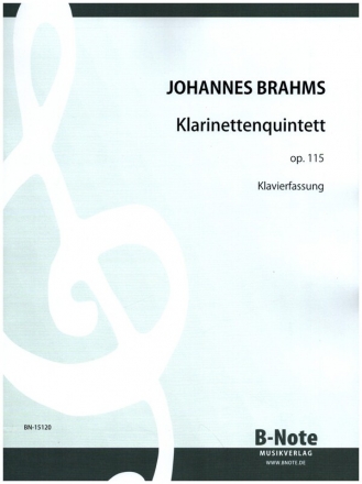 Klarinettenquintett op.115 fr Klavier