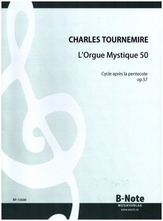 L'Orgue Mystique 50 op.57 fr Orgel