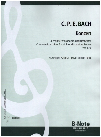 Konzert a-Moll fr Violoncello und Orchester fr Violoncello und Klavier