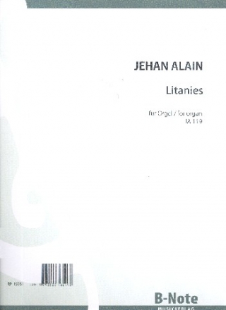 Litanies JA119 fr Orgel