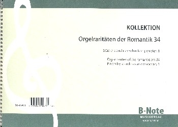 Orgelraritten der Romantik Band 34 - Skandinavien Band 1 fr Orgel