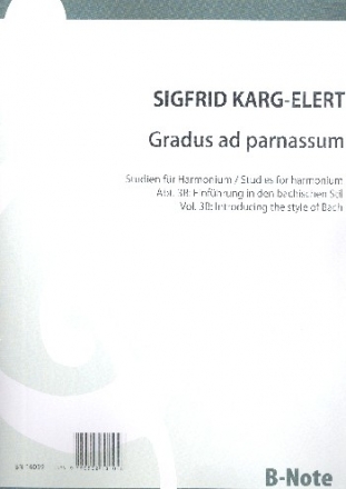 Gradus ad parnassum 3B fr Harmonium